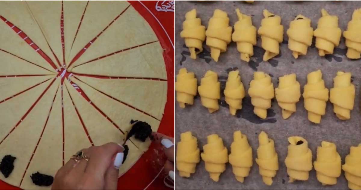 Cornulete fragede cu mac