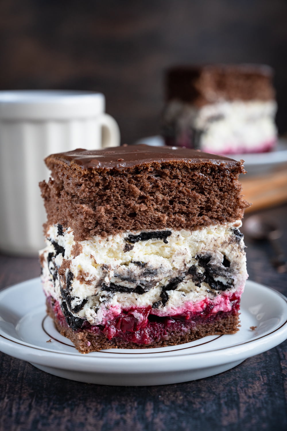 prajitura cu ciese si oreo