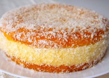prajitura cu crema de lamaie si cocos