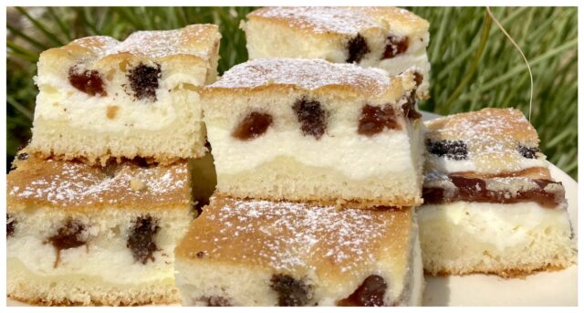 prajitura delicioasa cu branza dulce