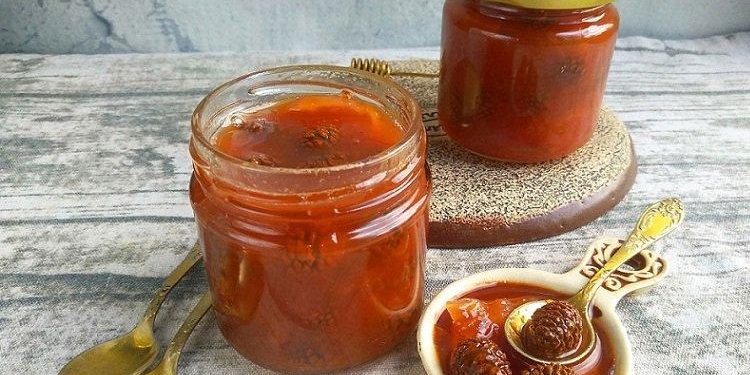 dulceata din conuri si portocale