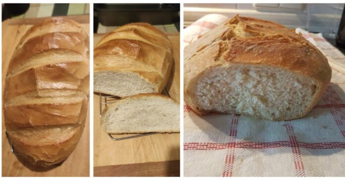 paine pufoasa de casa