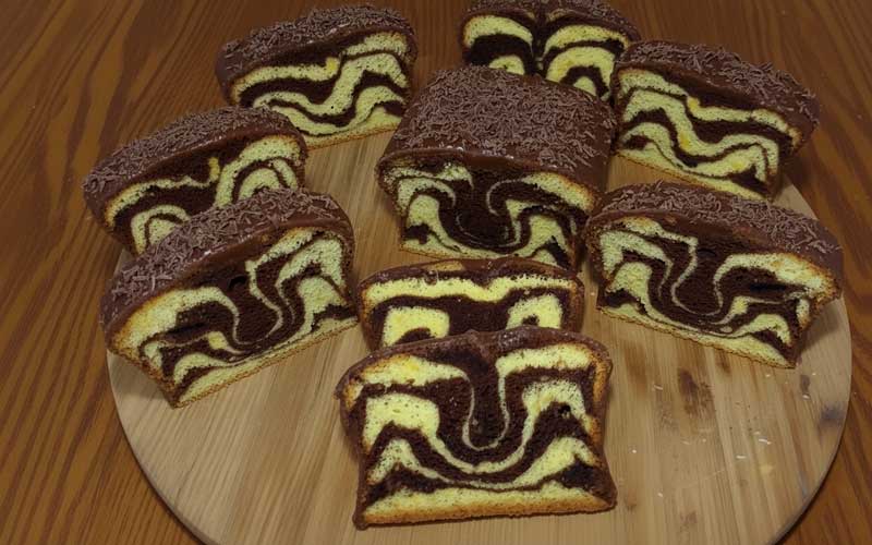 Chec marmorat cu rom