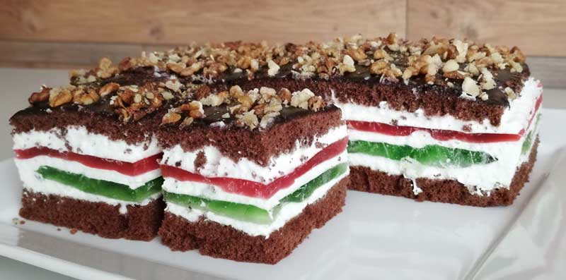 Prajitura cu jeleuri