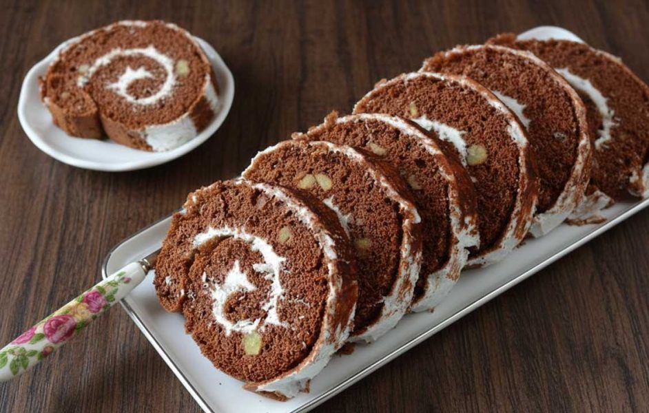 Rulada de cocos fara zahar