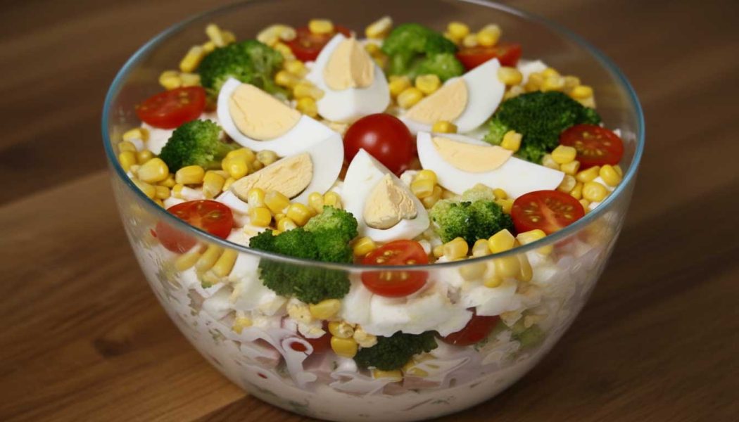 Salata de brocolli cu oua