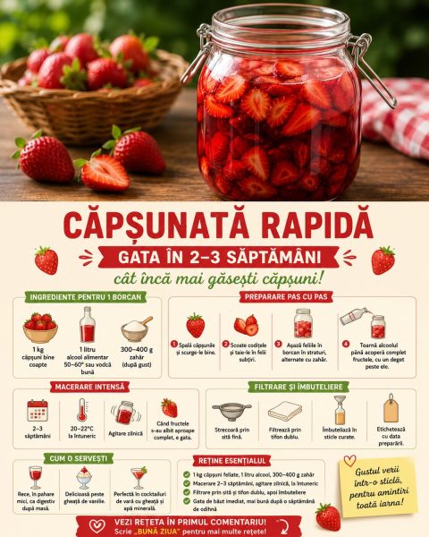 Căpșunată rapidă, gata în 2-3 săptămâni cât încă mai găsești căpșuni!