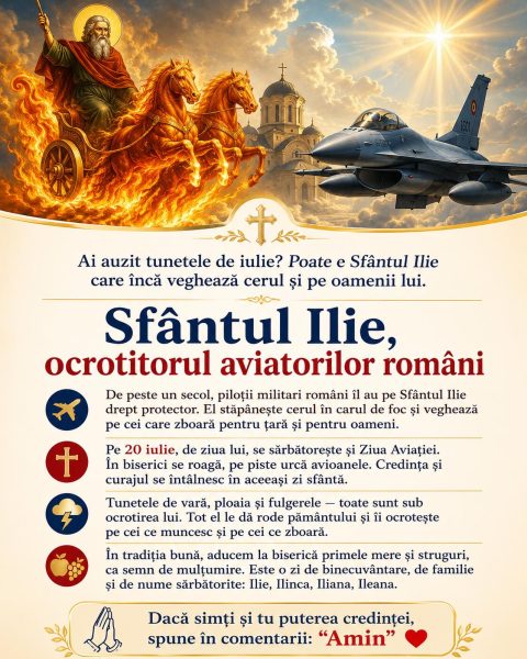 De ce e Sfântul Ilie ocrotitorul aviatorilor români. Iată povestea din 1913!